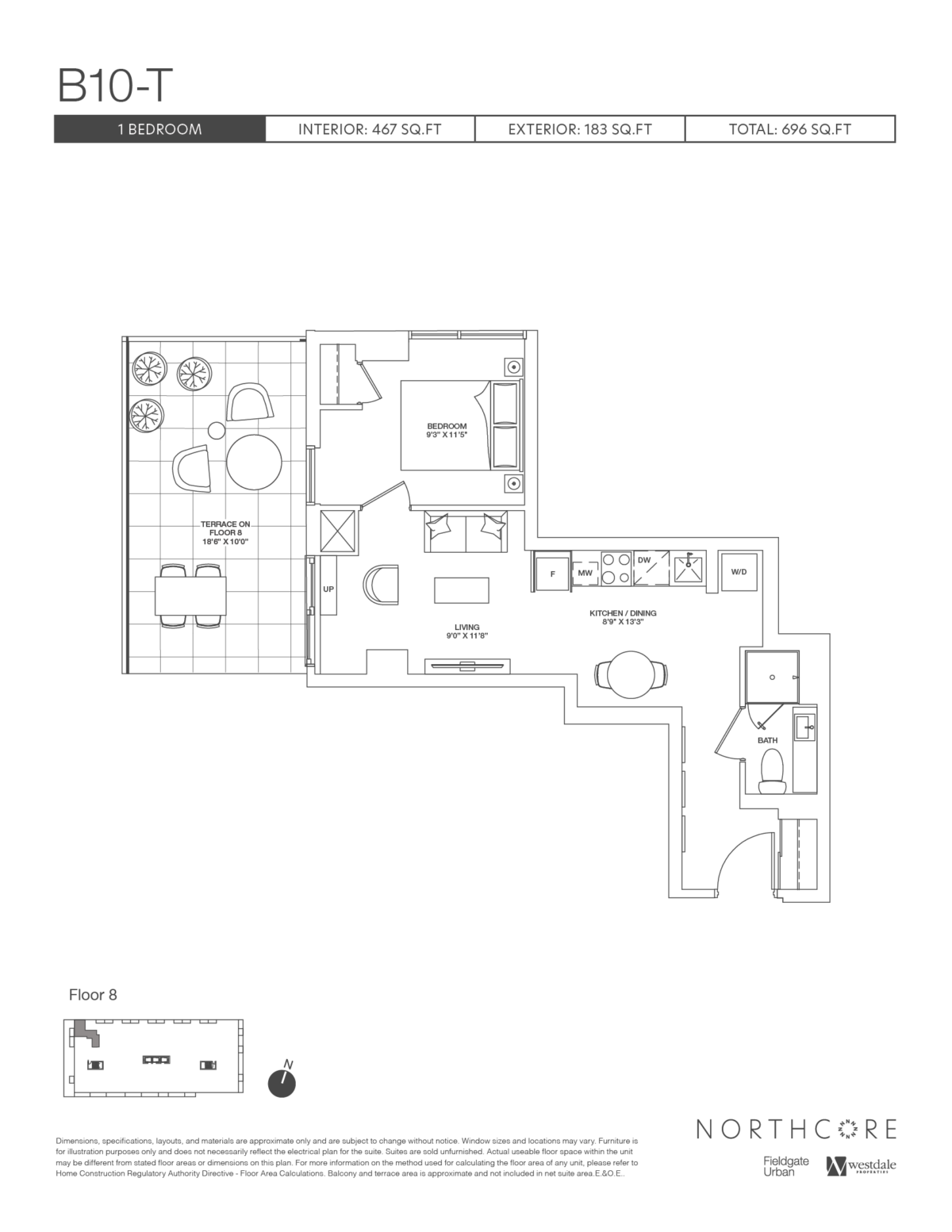 B10-T floorplan