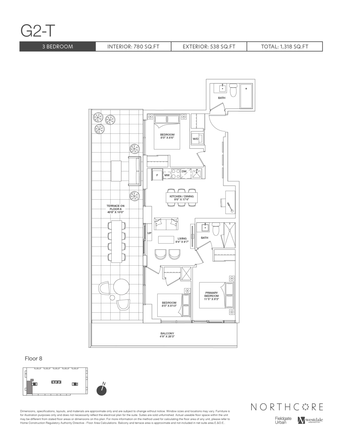 G2-T floorplan