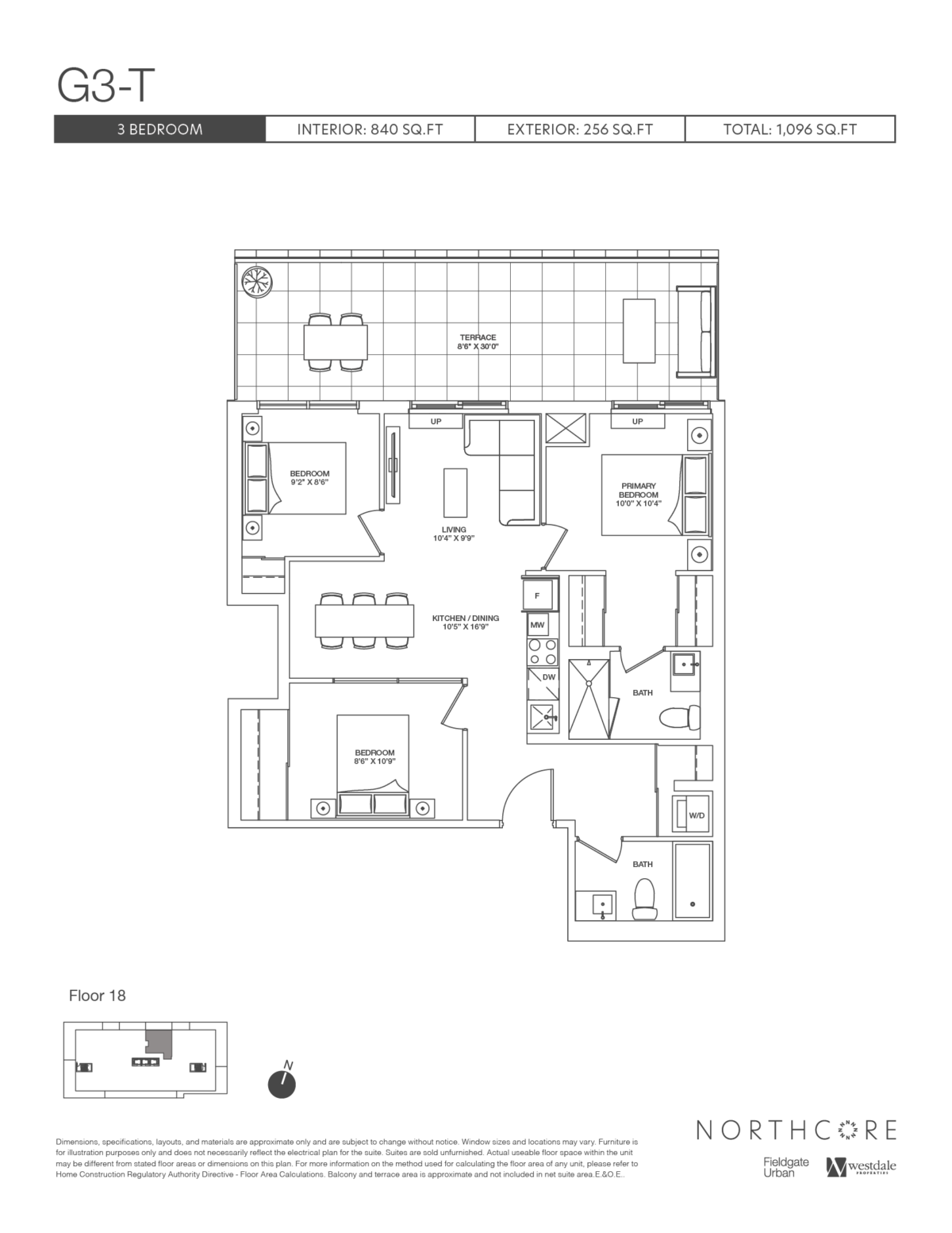 G3-T floorplan